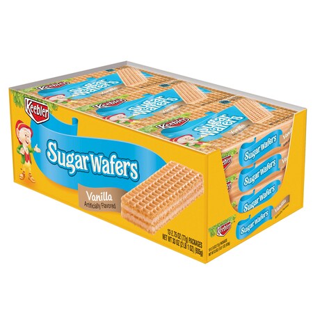 Keebler Keebler Vanilla Sugar Wafer Cookie 2.75 oz. Packet, PK144 3010012589
